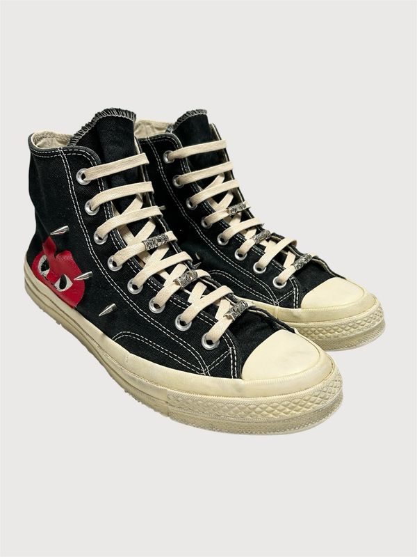 COMME des GARÇONS PLAY Spiked Chuck 70 High Top Sneakers