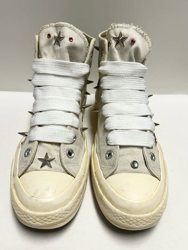 Comme Des Garcons Play  2015 Spiked Converse Chuck Taylor All Star Hi