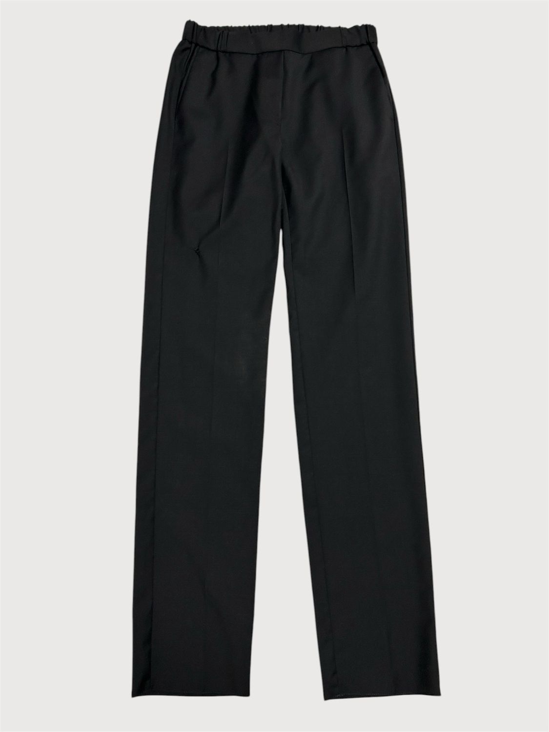 Maison Margiela  SS2017 Elastic Waist Pleated Wool Trousers