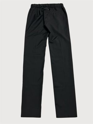 Maison Margiela  SS2017 Elastic Waist Pleated Wool Trousers