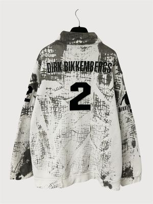Dirk Bikkembergs Croc Print Soccer Zip Jacket