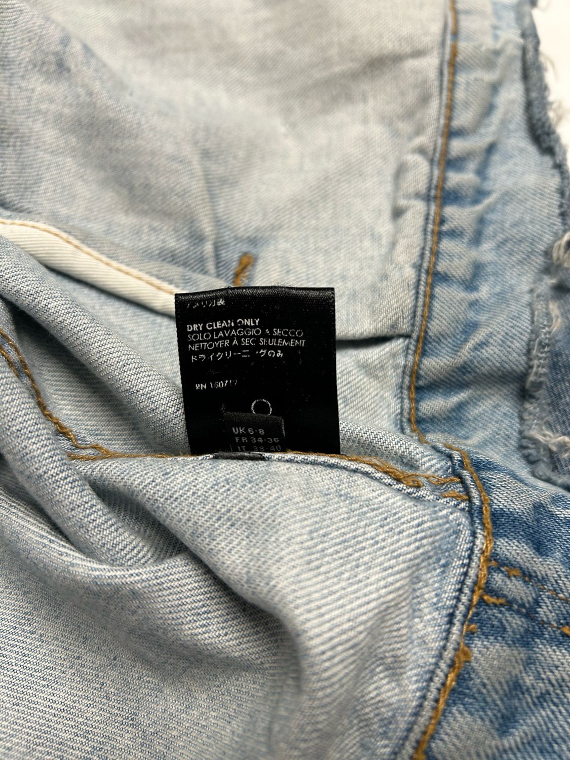 AMIRI by Mike Amiri SS2018 Deconstructed Distressed Denim Jacket 