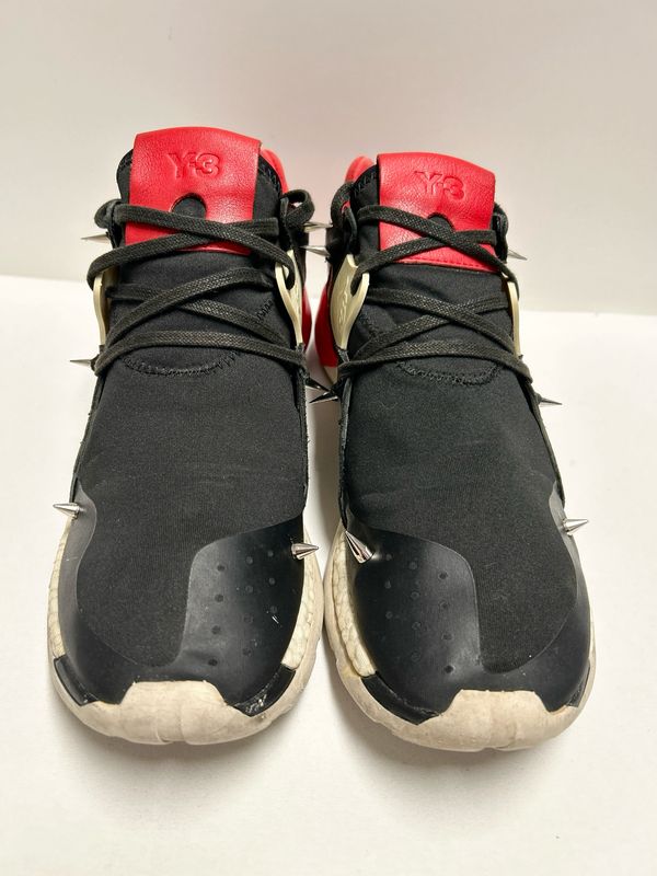 Y-3 by Yohji Yamamoto 2015 Spiked Boost QR Sneakers