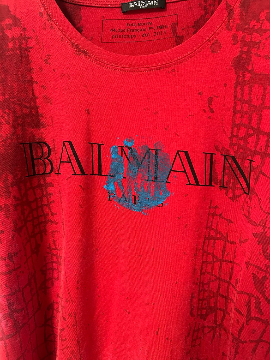 Balmain by Olivier Rousteing  SS2015 Logo T-Shirt