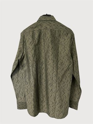 Saint Laurent Paris by Anthony Vaccarello FW2019 Sample Cross Jacquard Shirt 