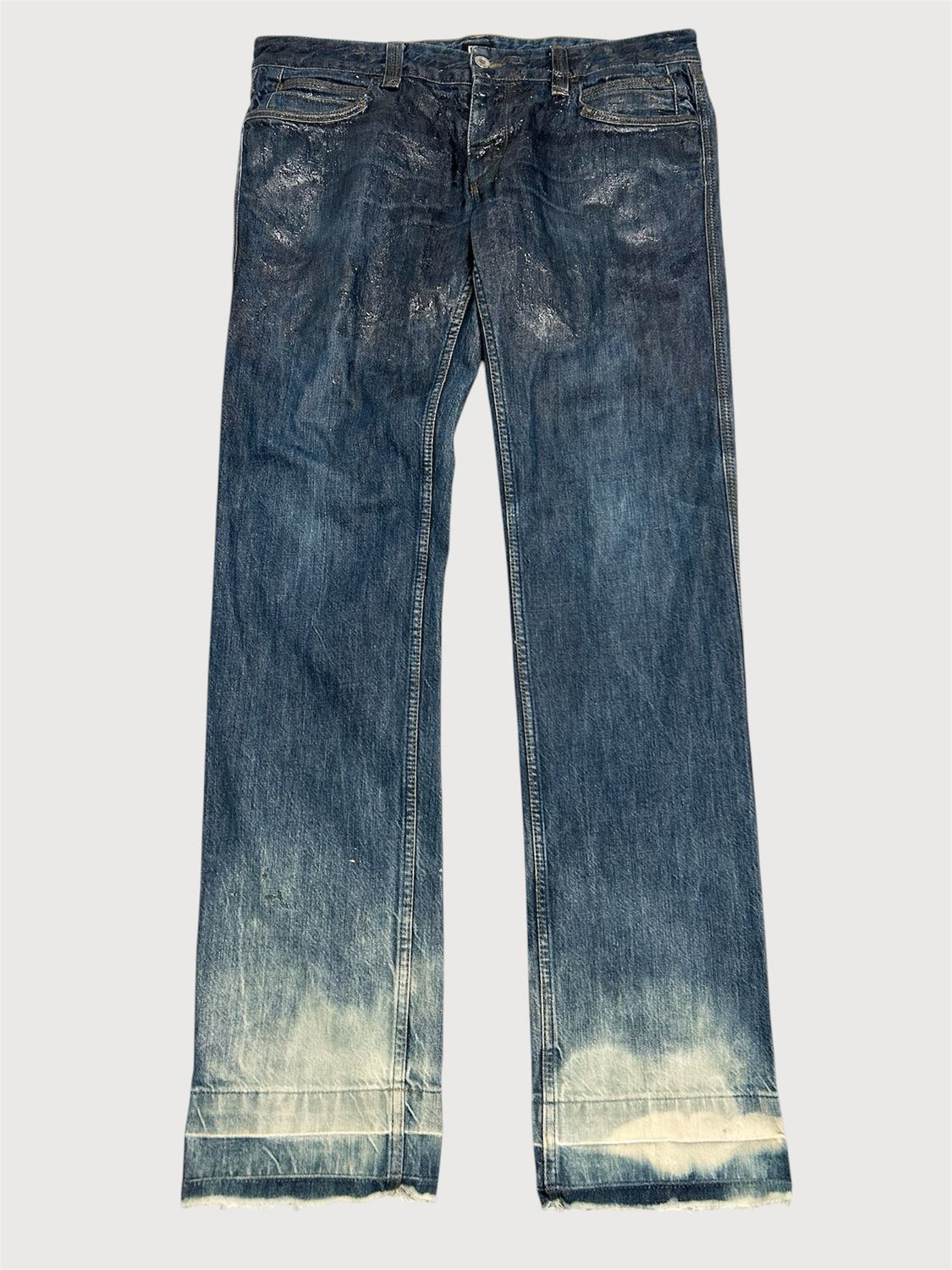 Dolce &amp; Gabbana 2000s Power Waxed Denim