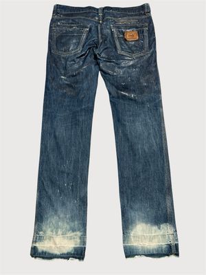 Dolce &amp; Gabbana 2000s Power Waxed Denim