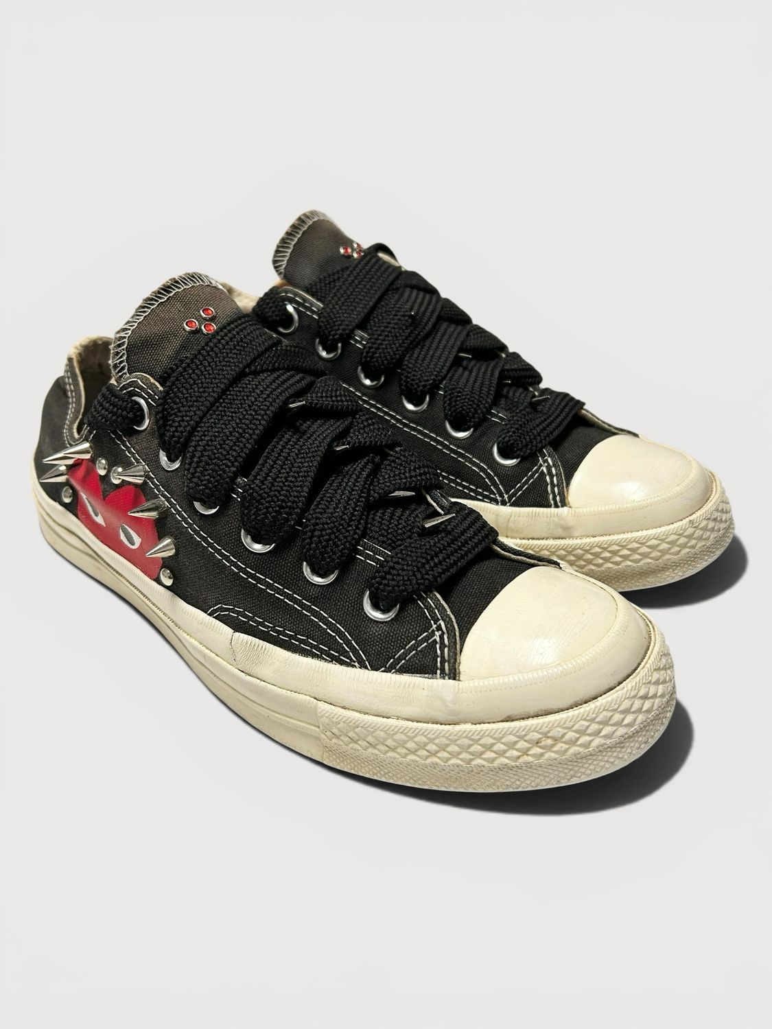 Comme des Garçons PLAY Spiked Low Top Chuck Taylor Sneaker