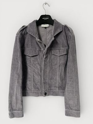 Gosha Rubchinskiy  SS2017 Lavender Corduroy Trucker Jacket