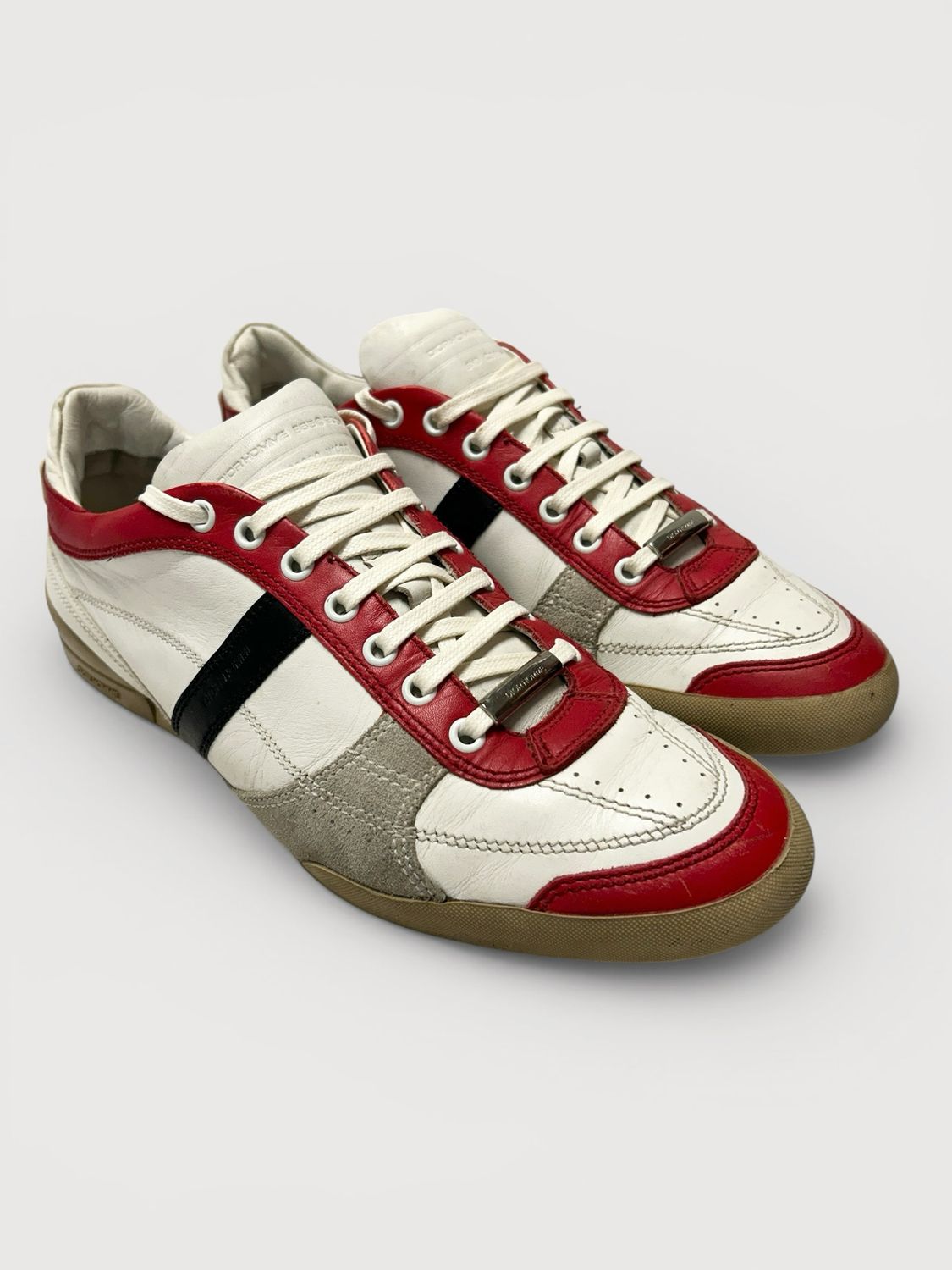 Dior Homme by Kris Van Assche 2008 B55 Red Leather Sneaker