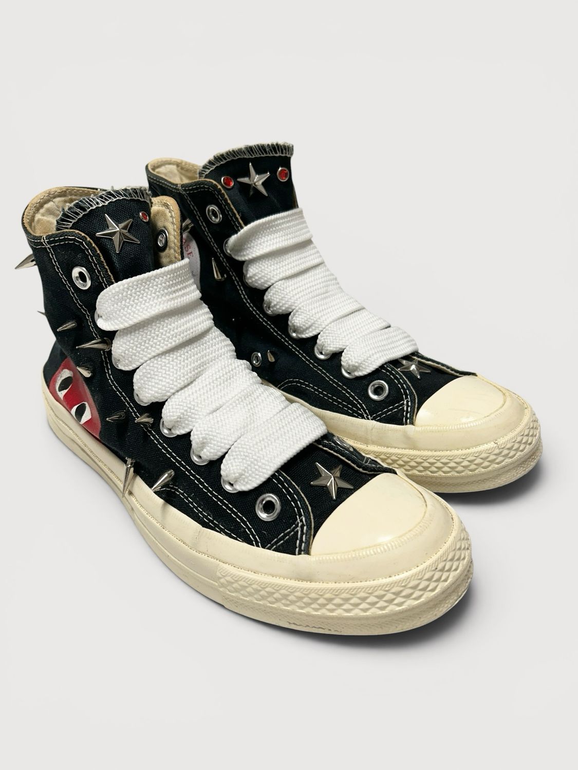 Comme des Garçons PLAY Chuck 70 High Spiked Sneakers