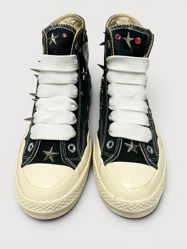 Comme des Garçons PLAY Chuck 70 High Spiked Sneakers