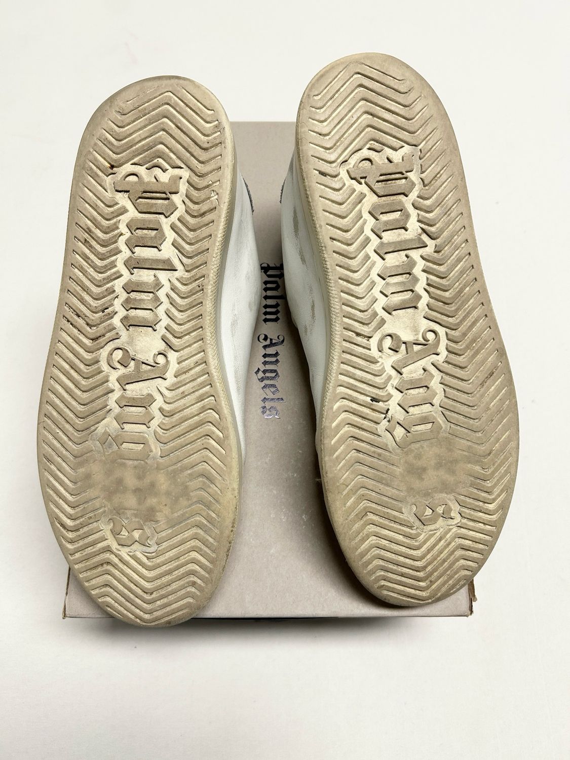 Palm Angels Flame Distressed Low Sneaker