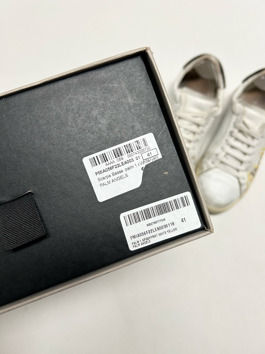 Palm Angels Flame Distressed Low Sneaker