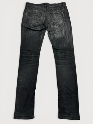 Saint Laurent Paris by Anthony Vaccarello 2019 D02 Waxed Denim