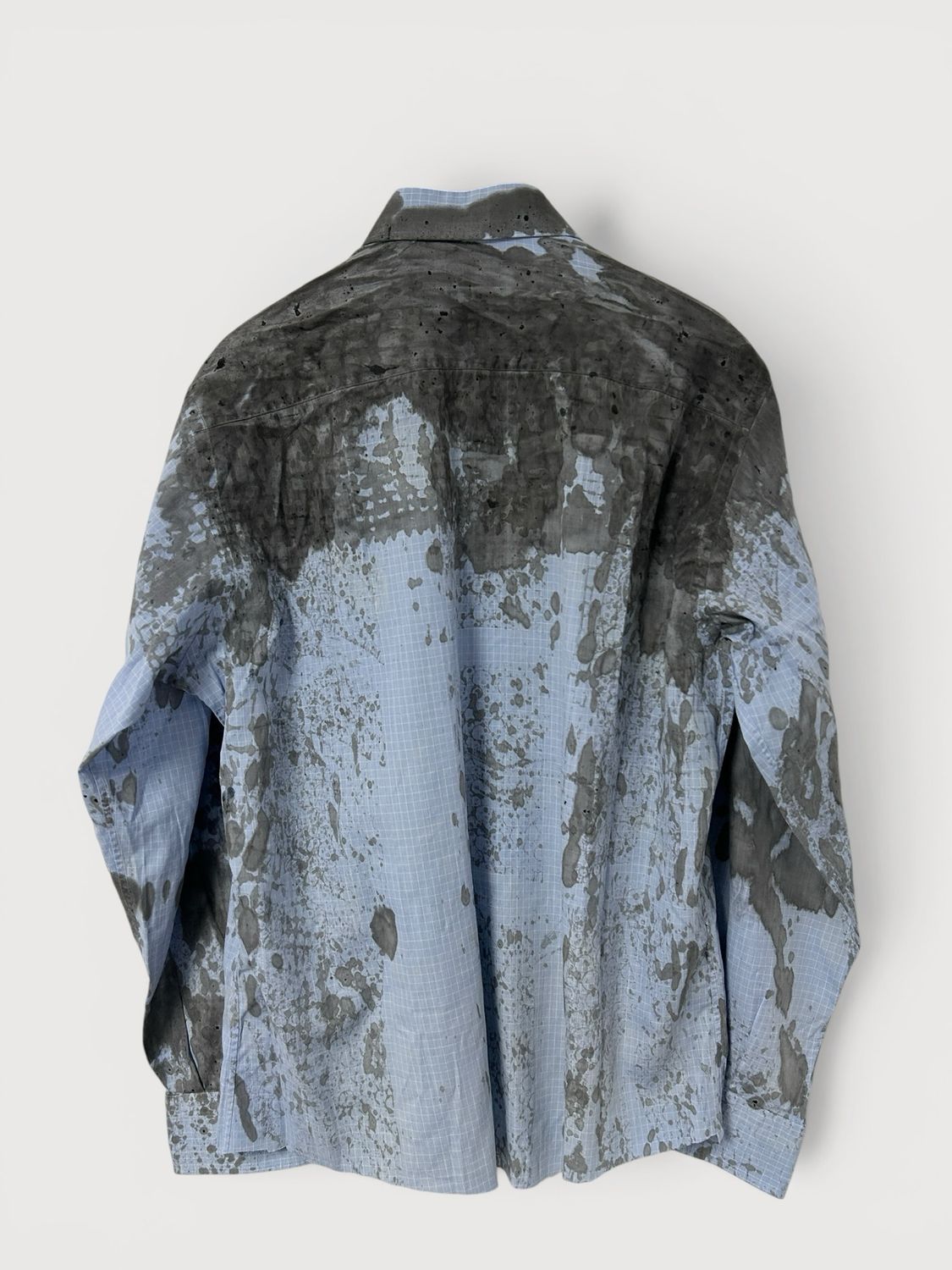 Burberry Skull Print Check Shirt