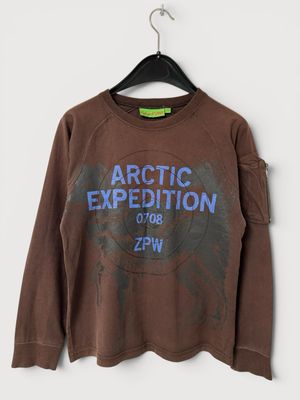 Walter Van Beirendonck Target Logo Cargo Raglan Sweatshirt