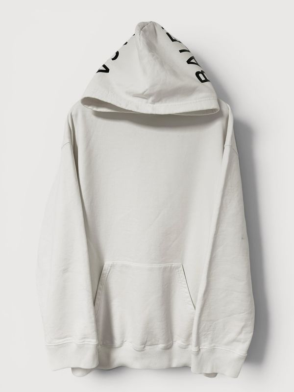 Balenciaga by Demna Gvasalia FW2017 Archetype Logo Oversized Hoodie