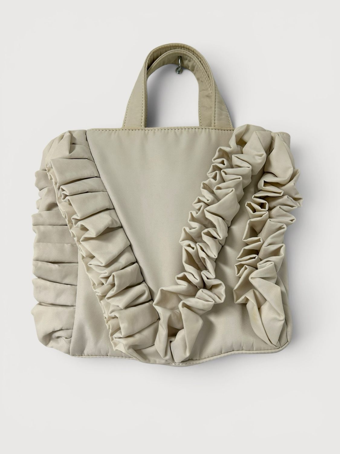 Maison Margiela SS2021 Ruched Drape Tote Bag