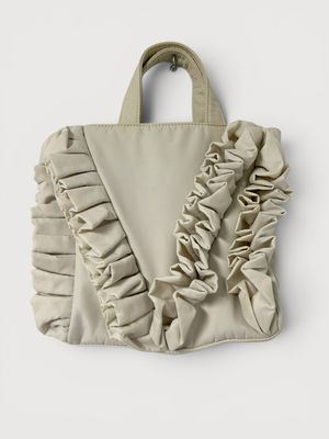 Maison Margiela SS2021 Ruched Drape Tote Bag
