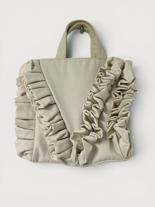 Maison Margiela SS2021 Ruched Drape Tote Bag