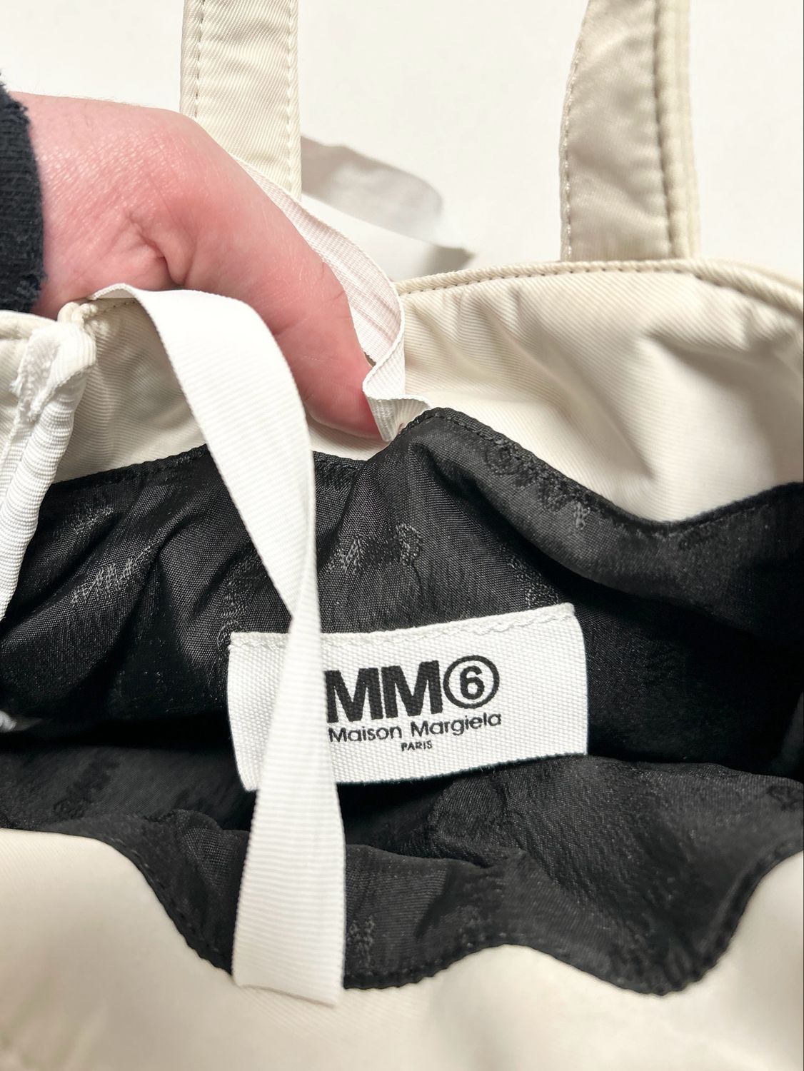 Maison Margiela SS2021 Ruched Drape Tote Bag