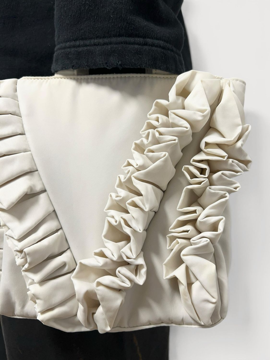 Maison Margiela SS2021 Ruched Drape Tote Bag