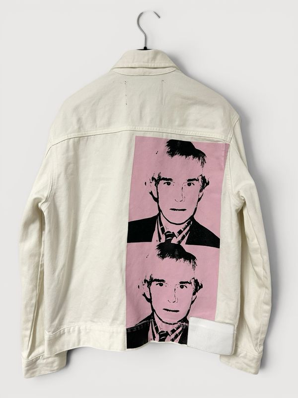 Raf Simons Calvin Klein SS2018 Andy Warhol Classic Trucker Jacket