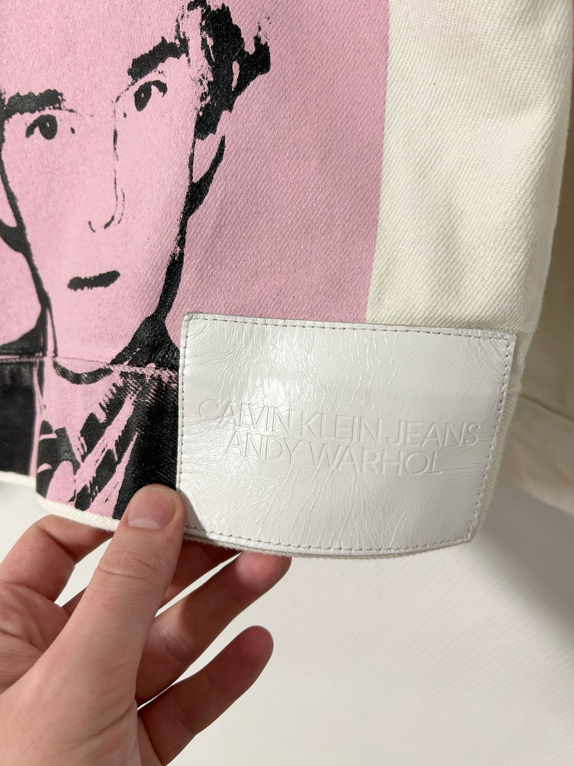 Raf Simons Calvin Klein SS2018 Andy Warhol Classic Trucker Jacket