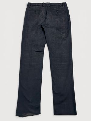 Dolce &amp; Gabbana 2000s Brad Croc Print Suit Pants