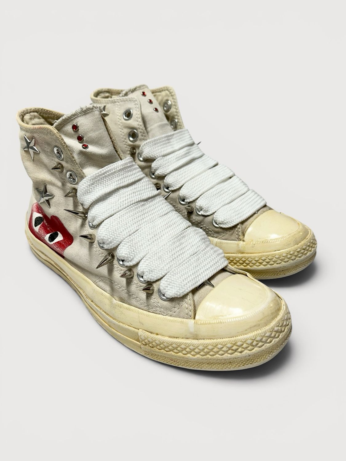 SS2015 Chucks Stud Heart High Top Sneaker