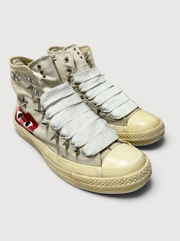 SS2015 Chucks Stud Heart High Top Sneaker