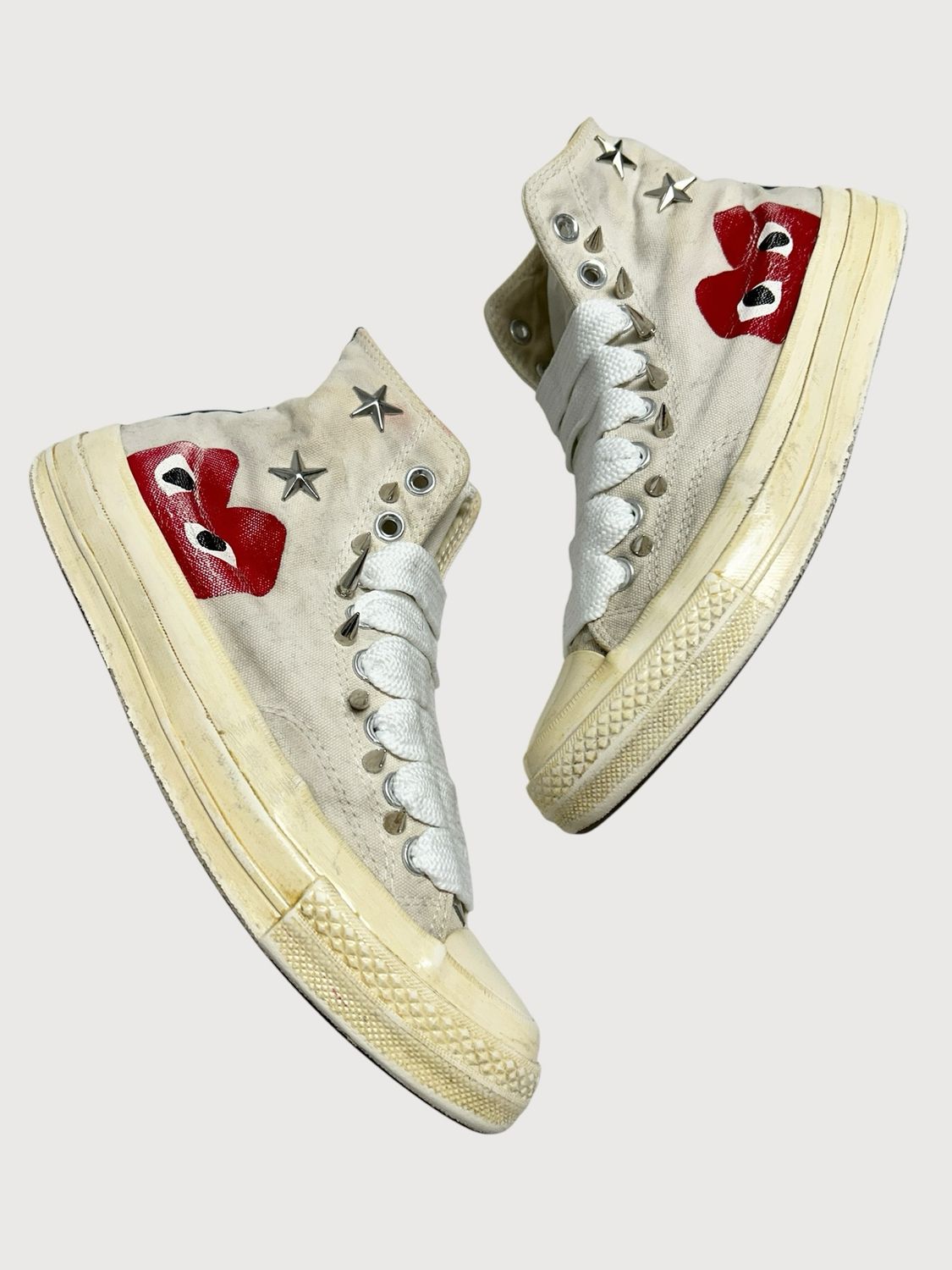 SS2015 Chucks Stud Heart High Top Sneaker