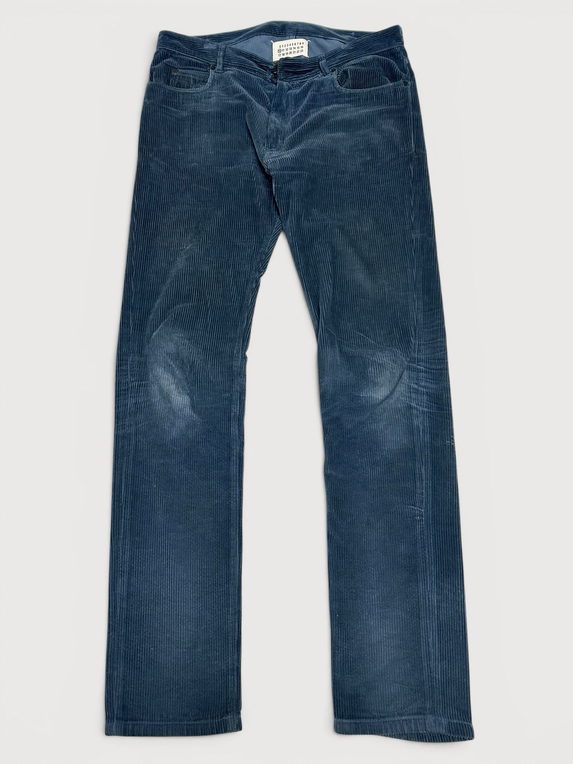 Maison Margiela  FW2015 Blue Corduroy Pants