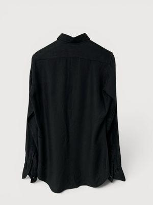 Saint Laurent Paris by Hedi Slimane  FW2016 Point Collar Wool Shirt