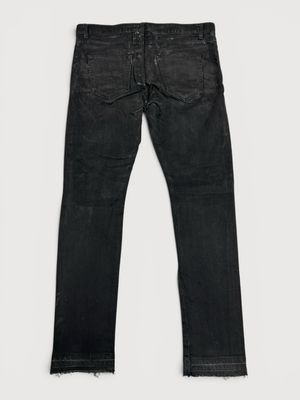 Saint Laurent Paris by Hedi Slimane  FW2015 D02 Distressed Waxed Japanese Denim