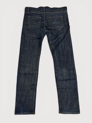 Saint Laurent Paris by Hedi Slimane  FW2016 D02 Indigo Waxed Denim