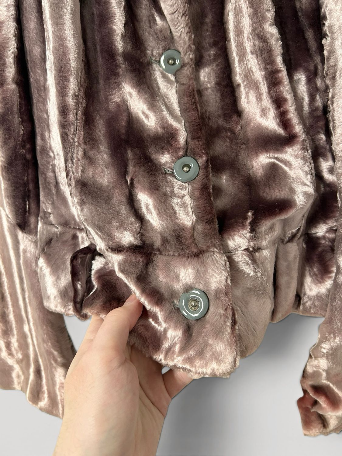 Cavalli AW2004 Faux Fur Patchwork Jacket