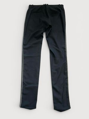 Balmain by Olivier Rousteing  FW2018 Metallic Panel Zipped Tuxedo Wool Trousers