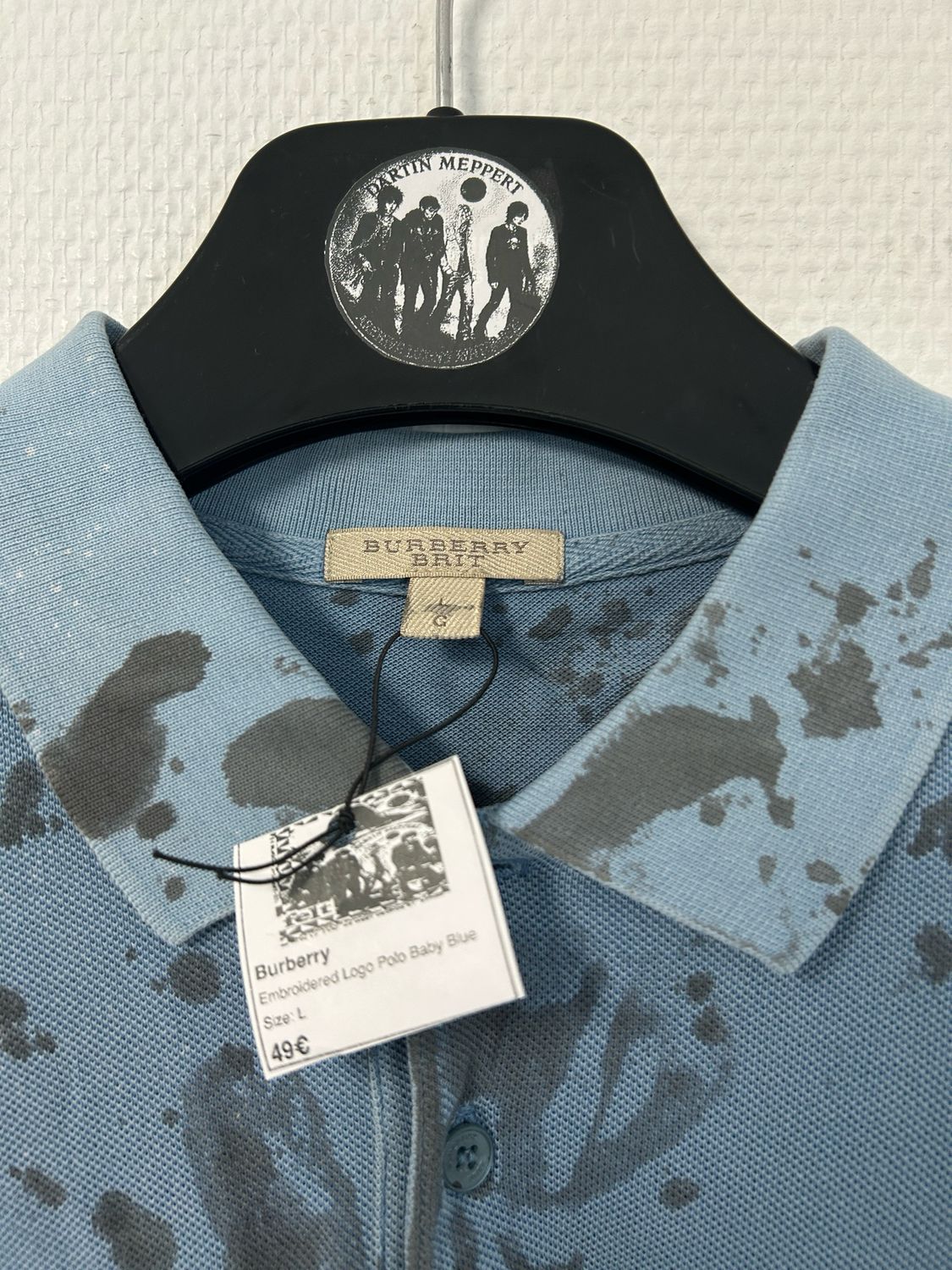 Burberry Metal Logo Polo