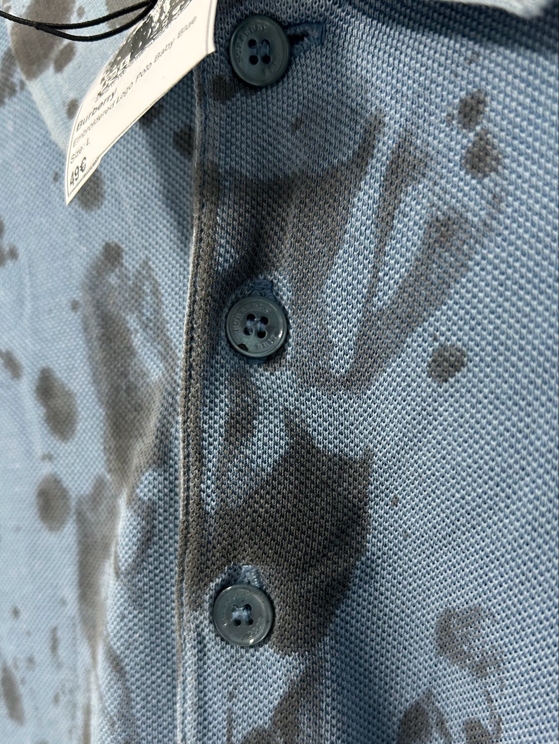 Burberry Metal Logo Polo