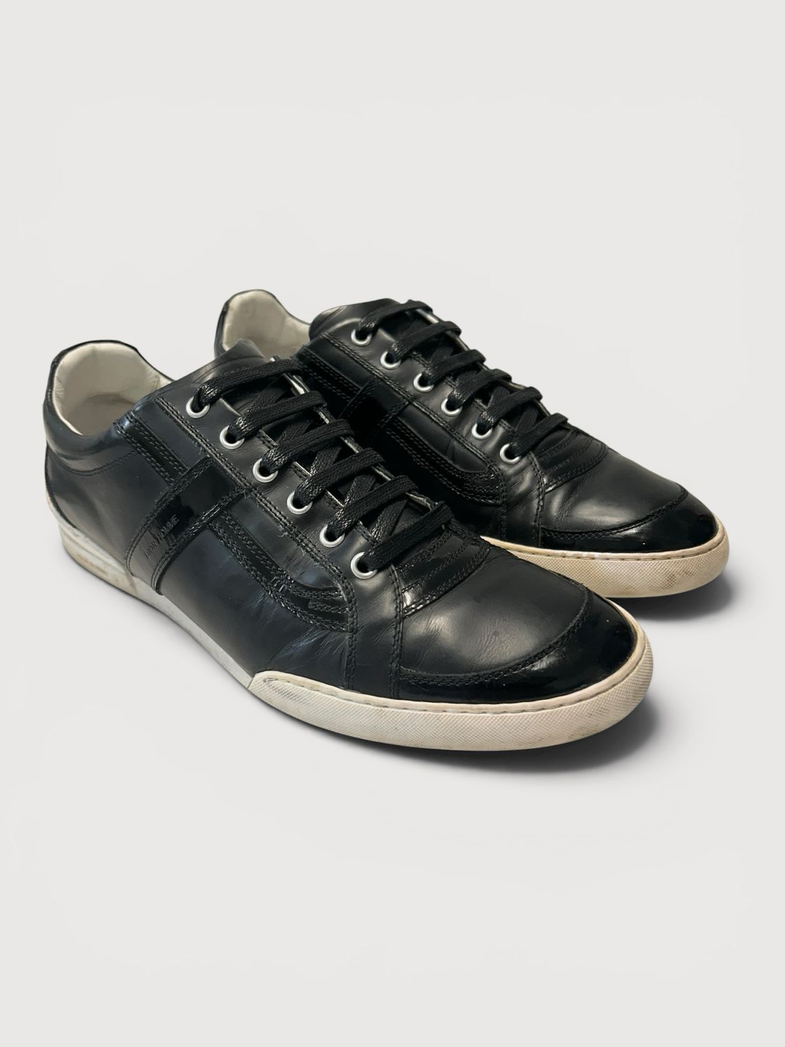 Dior Homme by Kris Van Assche SS2010 Patent Panel Leather Sneakers