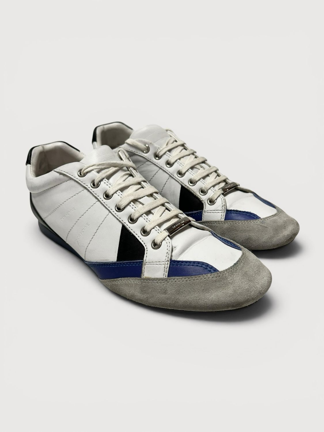Dior Homme by Kris Van Assche 2009 B83 Panelled Leather &amp; Suede Sneaker