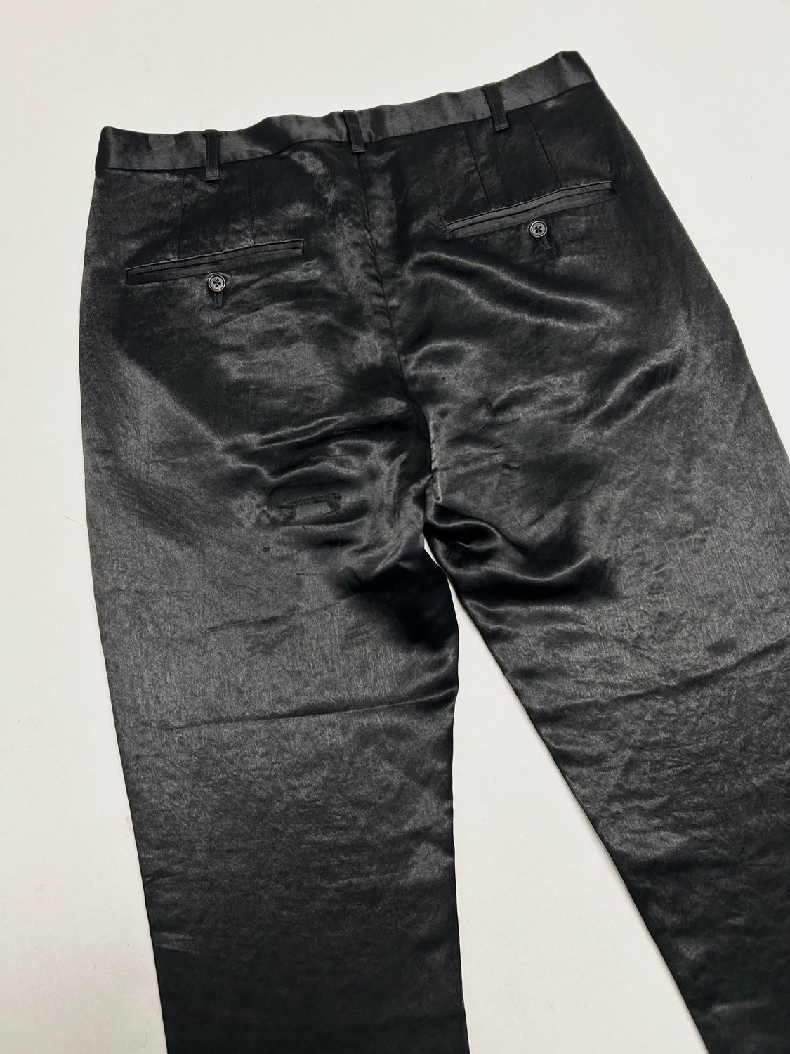 Ann Demeulemeester  Silk Trousers