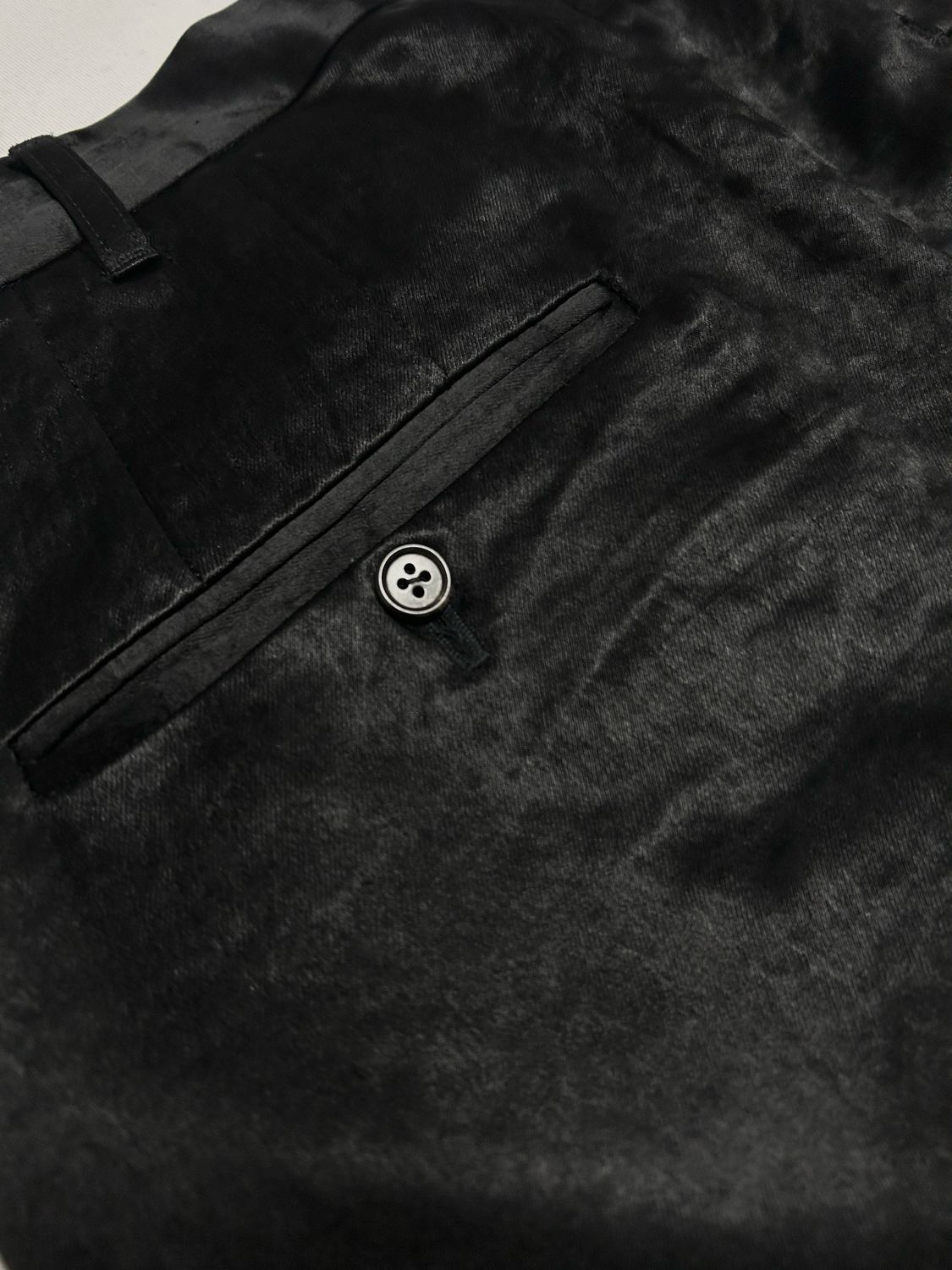 Ann Demeulemeester  Silk Trousers