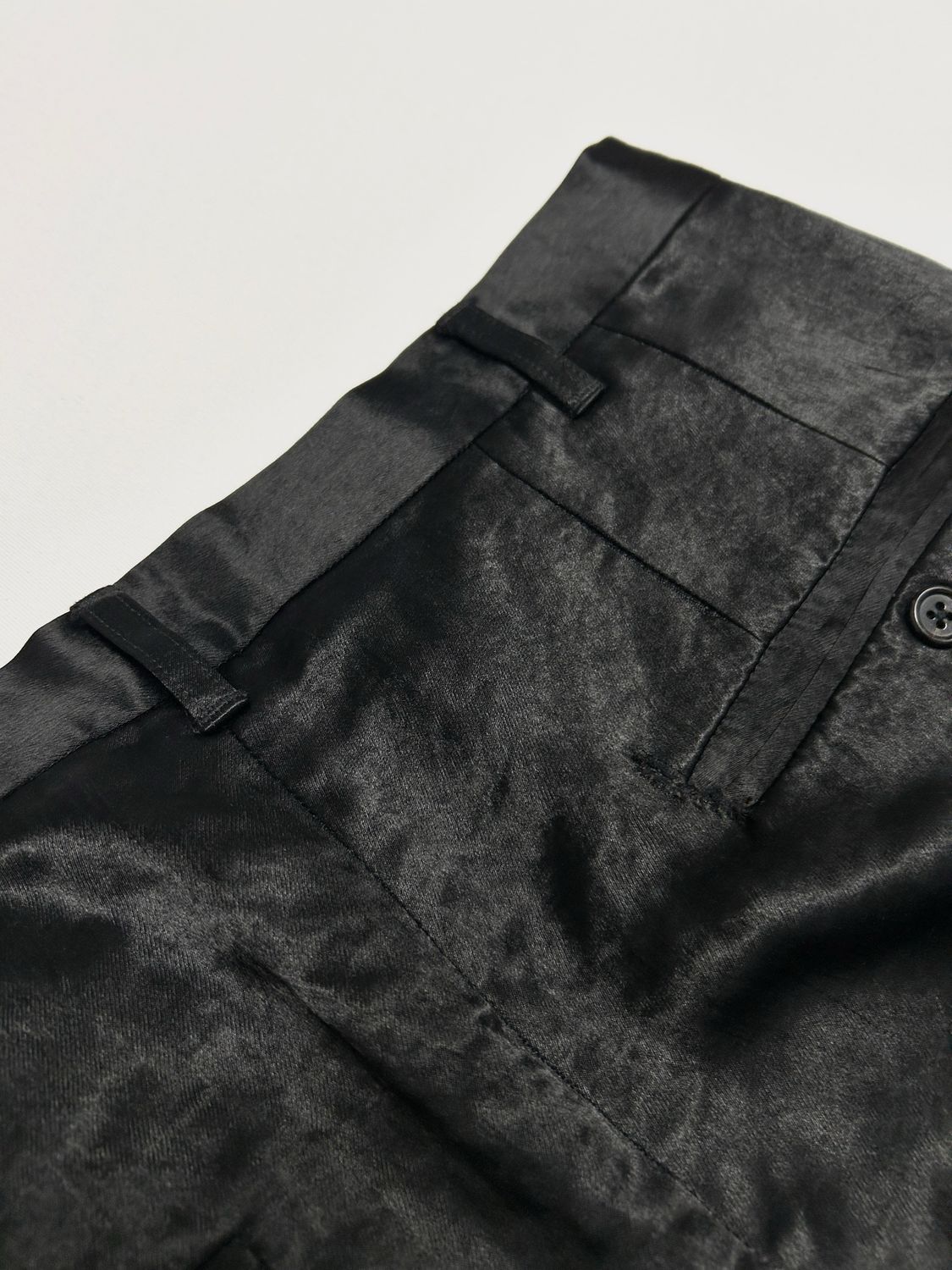 Ann Demeulemeester  Silk Trousers