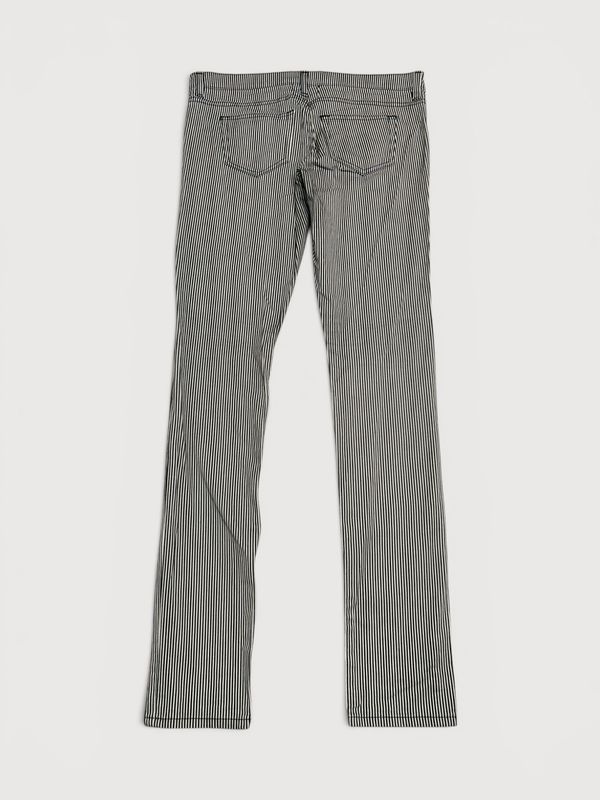 Saint Laurent Paris by Hedi Slimane  SS2016 Sample Striped Skinny Denim