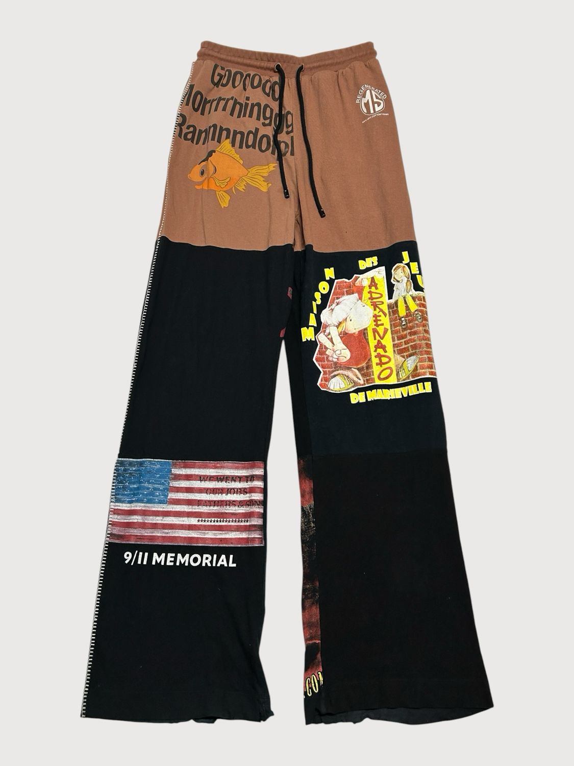 Marine Serre  FW2021 Regenerated Sweatpants