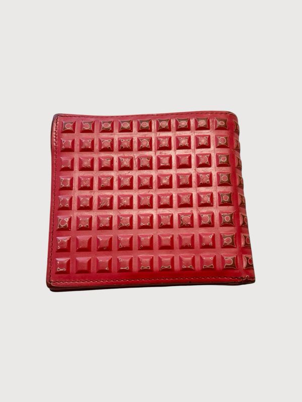 Balenciaga Studded Leather Wallet