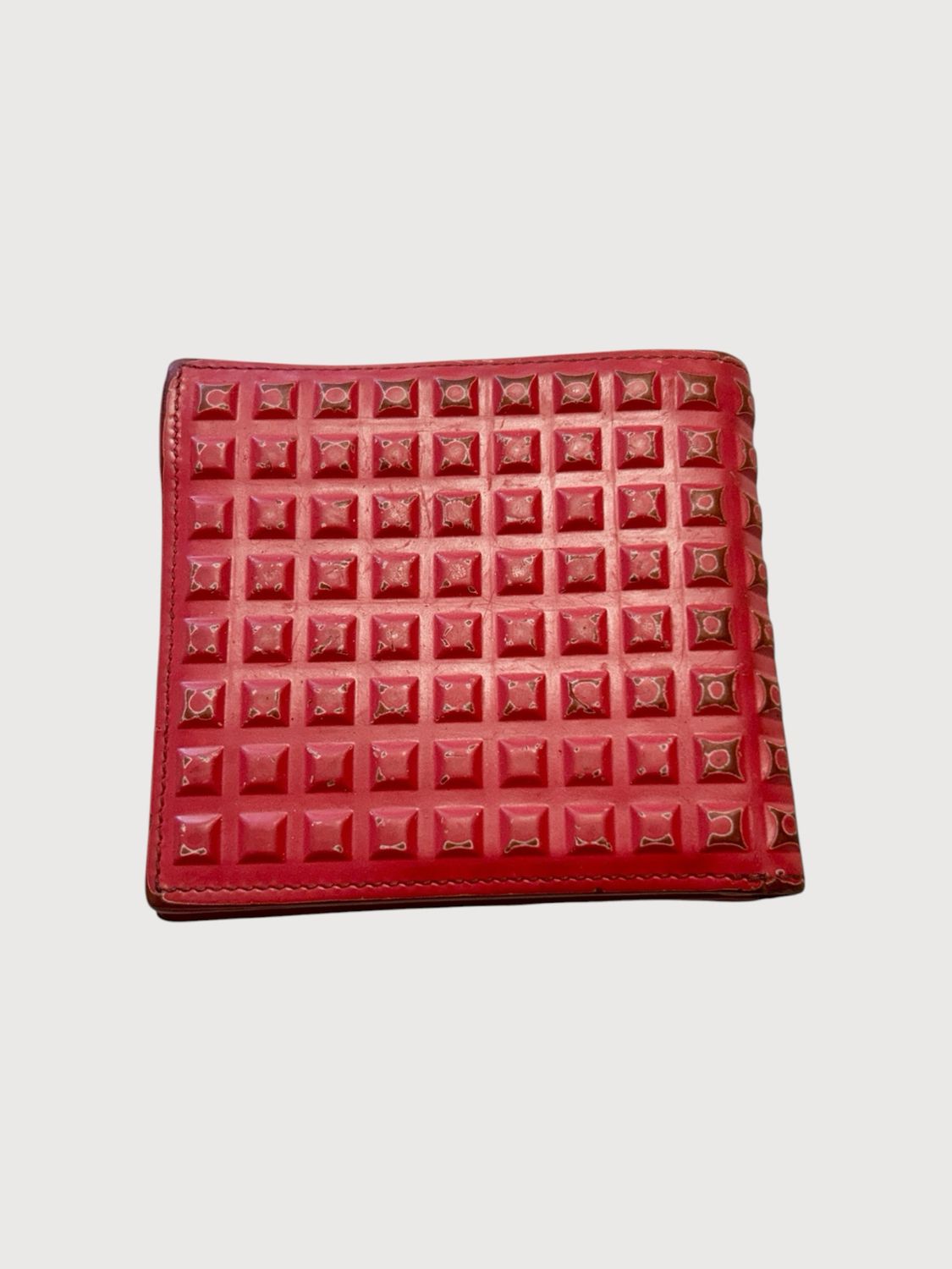 Balenciaga Studded Leather Wallet